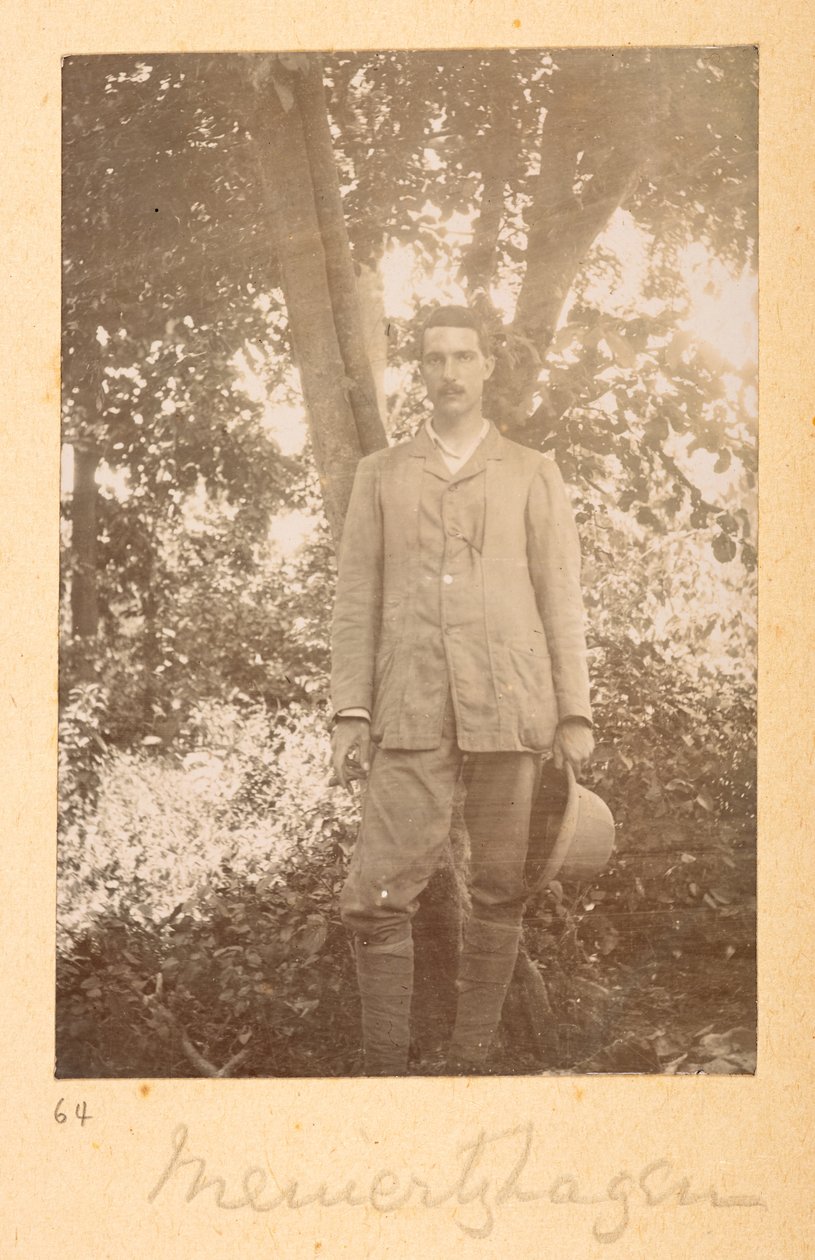 Portret van Richard Meinertzhagen door Bailey, in Indiase foto