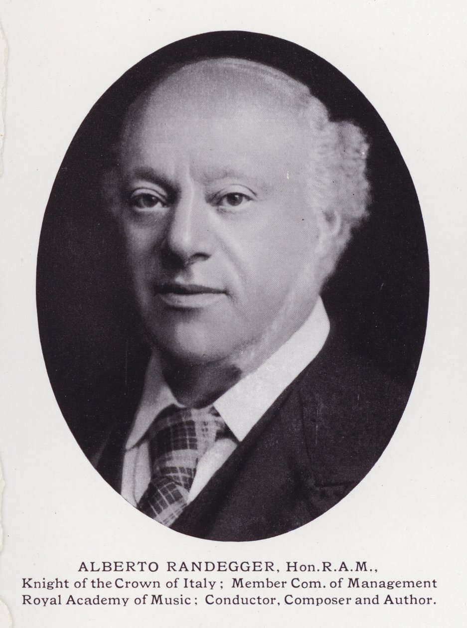 Prominente mannen van Londen: Alberto Randegger door English Photographer