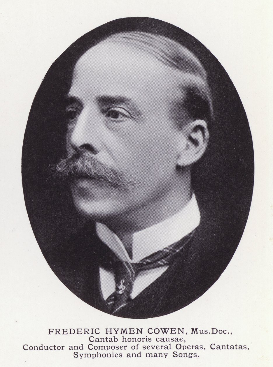 Prominente Mannen van Londen: Frederic Hymen Cowen door English Photographer
