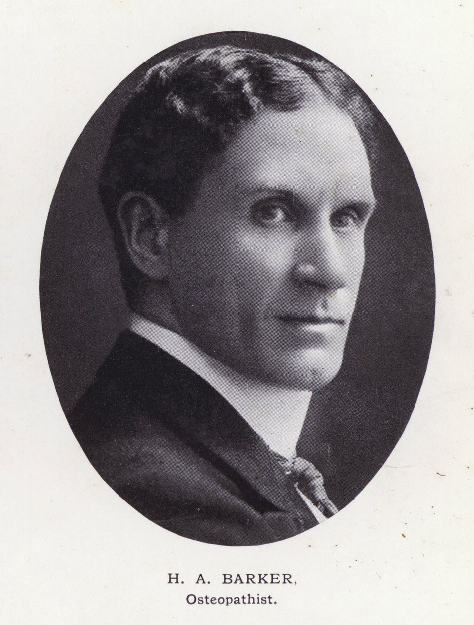 Prominente Mannen van Londen: H A Barker (zwart-wit foto) door English Photographer