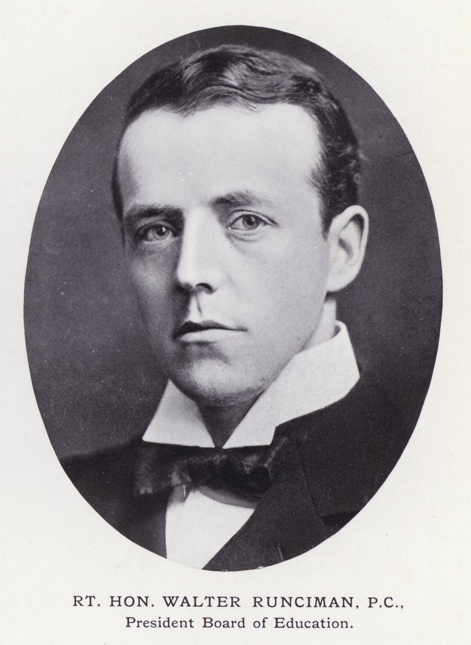 Prominente mannen van Londen: Rt Hon Walter Runciman door English Photographer