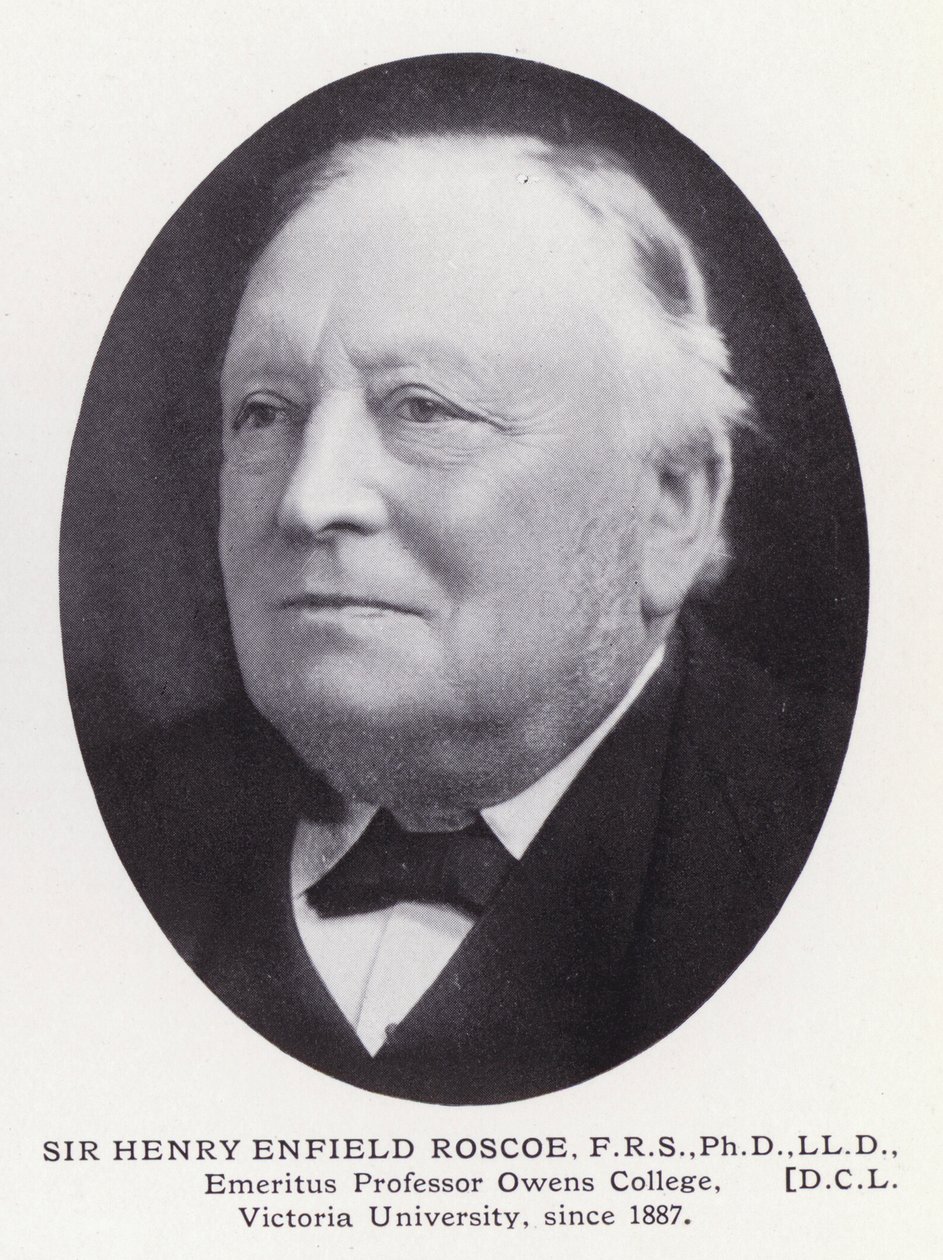 Prominente mannen van Londen: Sir Henry Enfield Roscoe door English Photographer