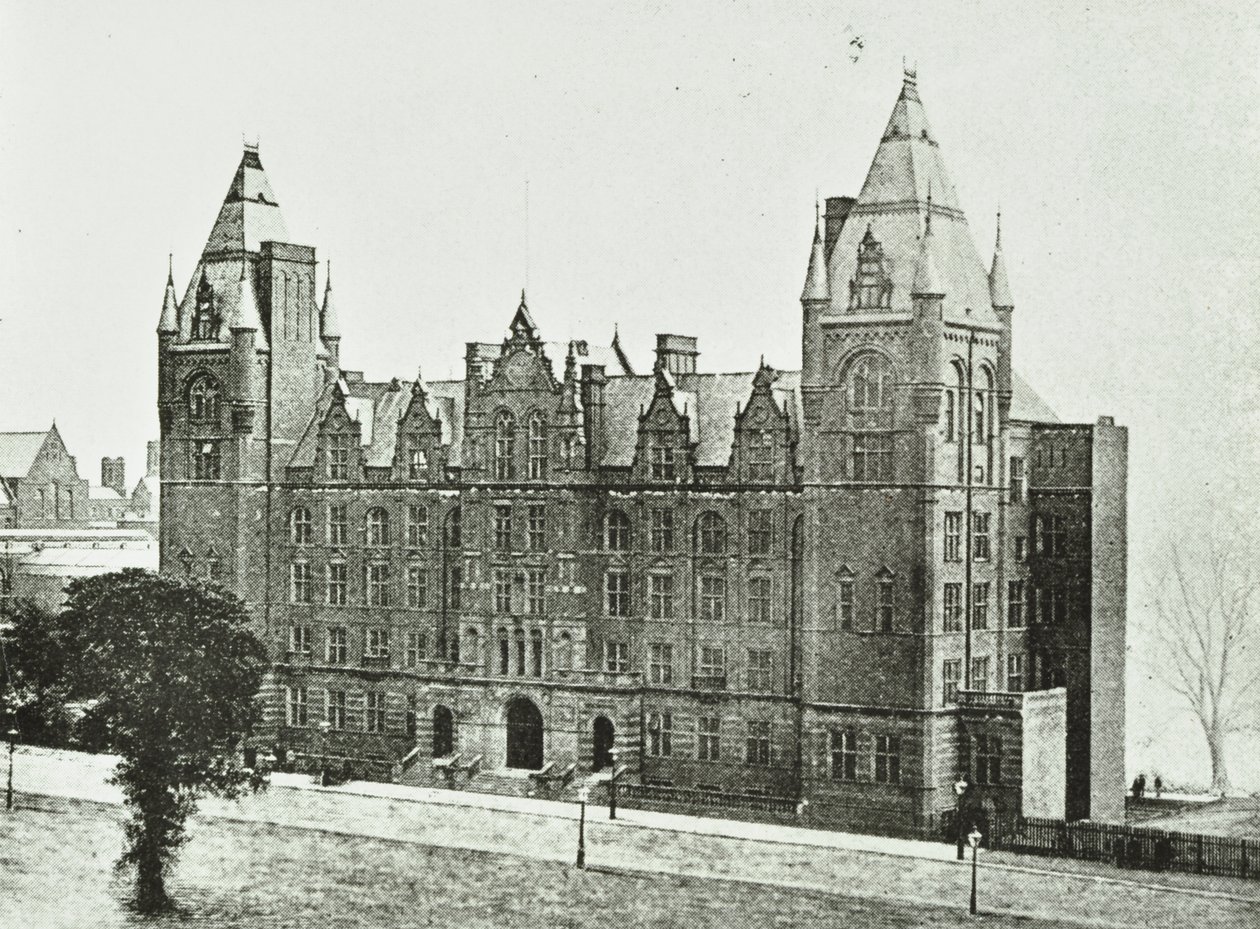 Royal College of Music: exterieur, 1894 door English Photographer