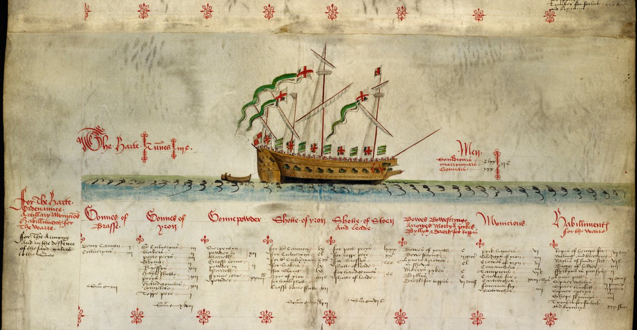 (3e schip op rol) 