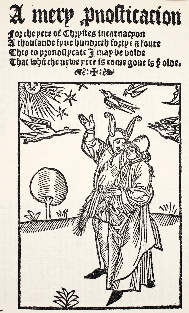 Een vrolijke voorspelling voor 1544 door English School