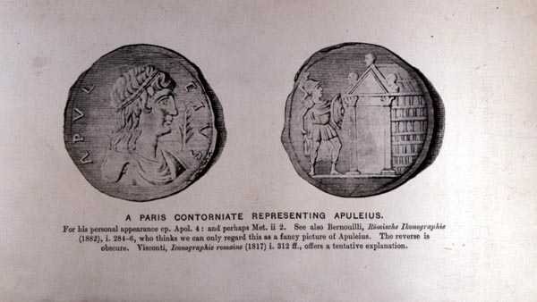 Een Parijse Contorniate die Apuleius Voorstelt door English School