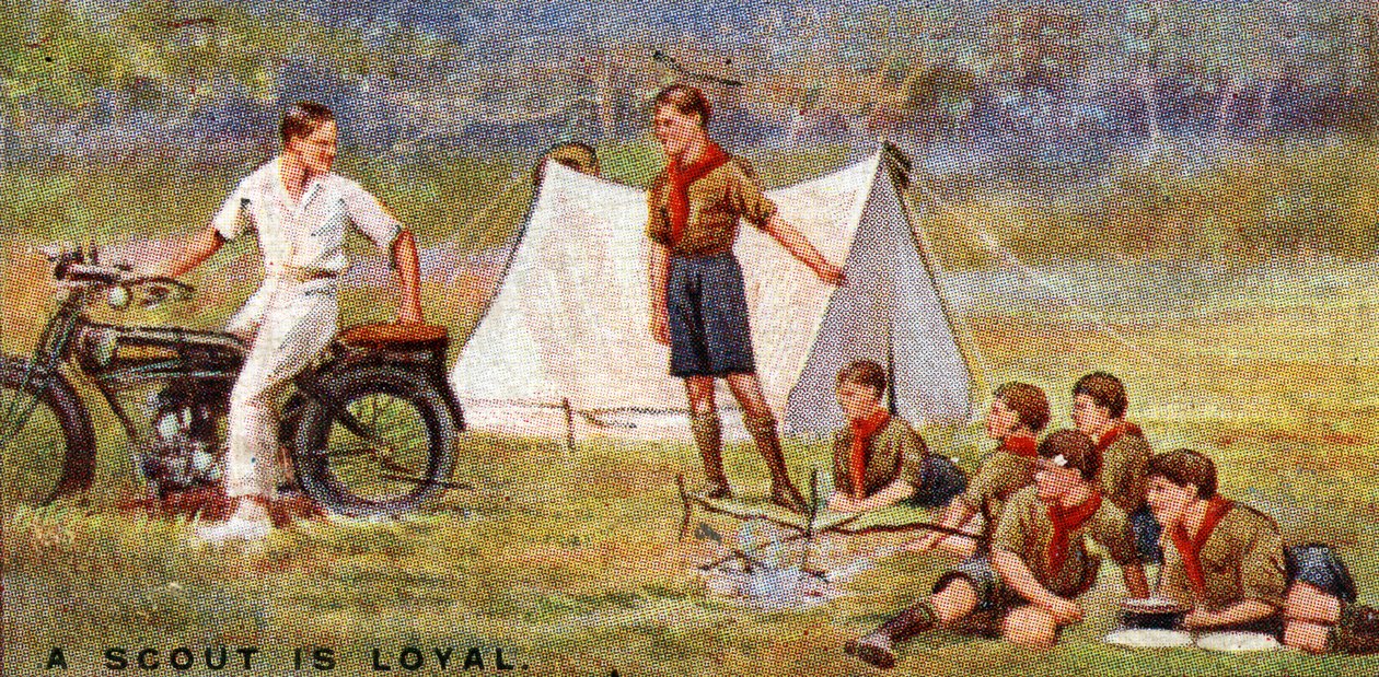 Een Scout is Loyaal, 1929 door English School
