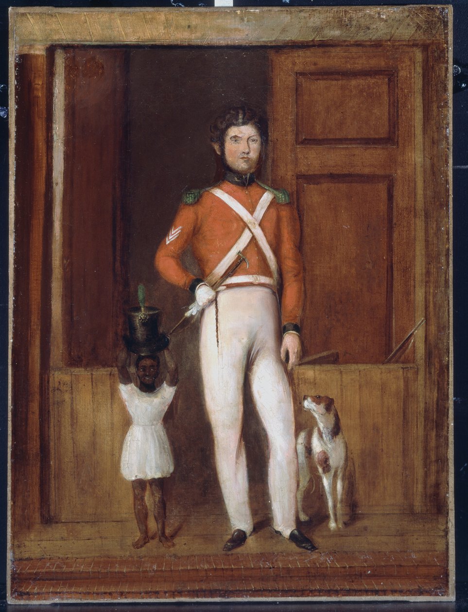 Een sergeant van een cavalerie regiment, ca.1830 door English School