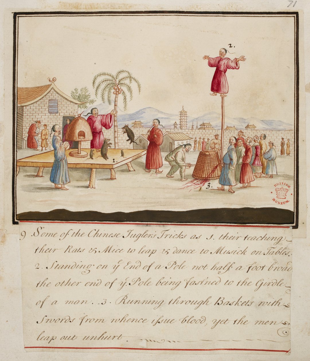 Sommige trucs van de Chinese jongleur, uit 