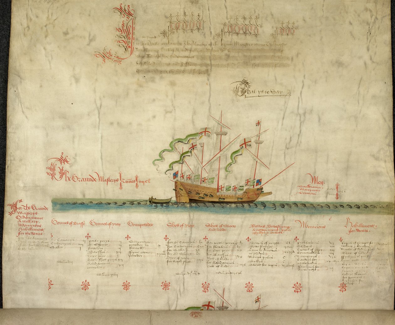 De galei De Graunde Masterys, uit 