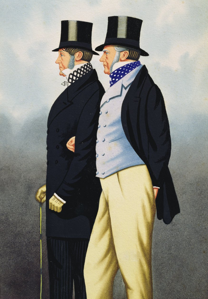 Admiraal Henry John Rous en George Payne, vaders van de Turf door English School