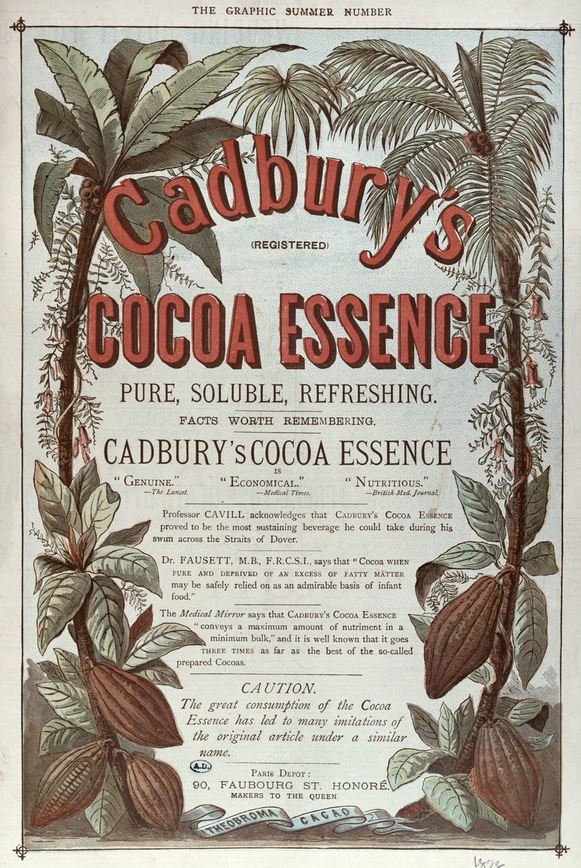 Advertentie voor Cadbury