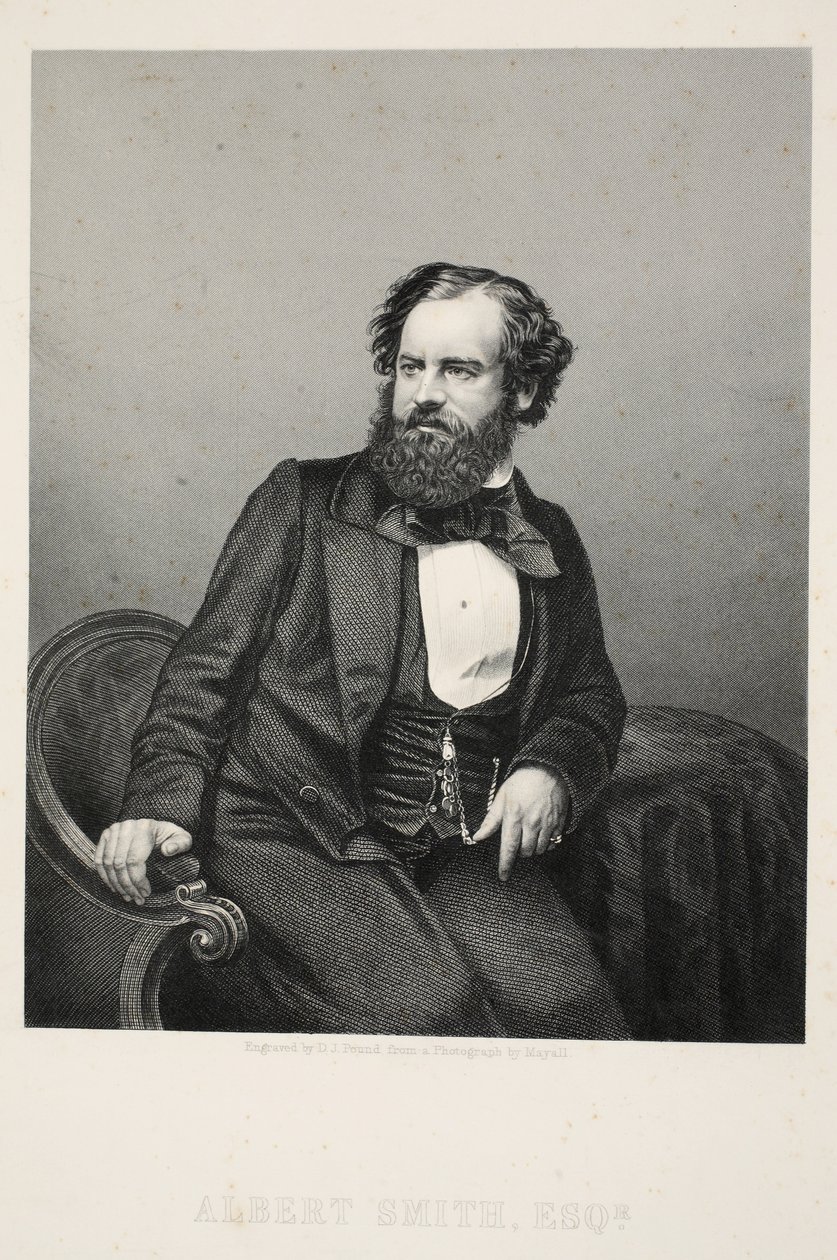 Albert Smith, Esq., pub. ca. 1850 door English School
