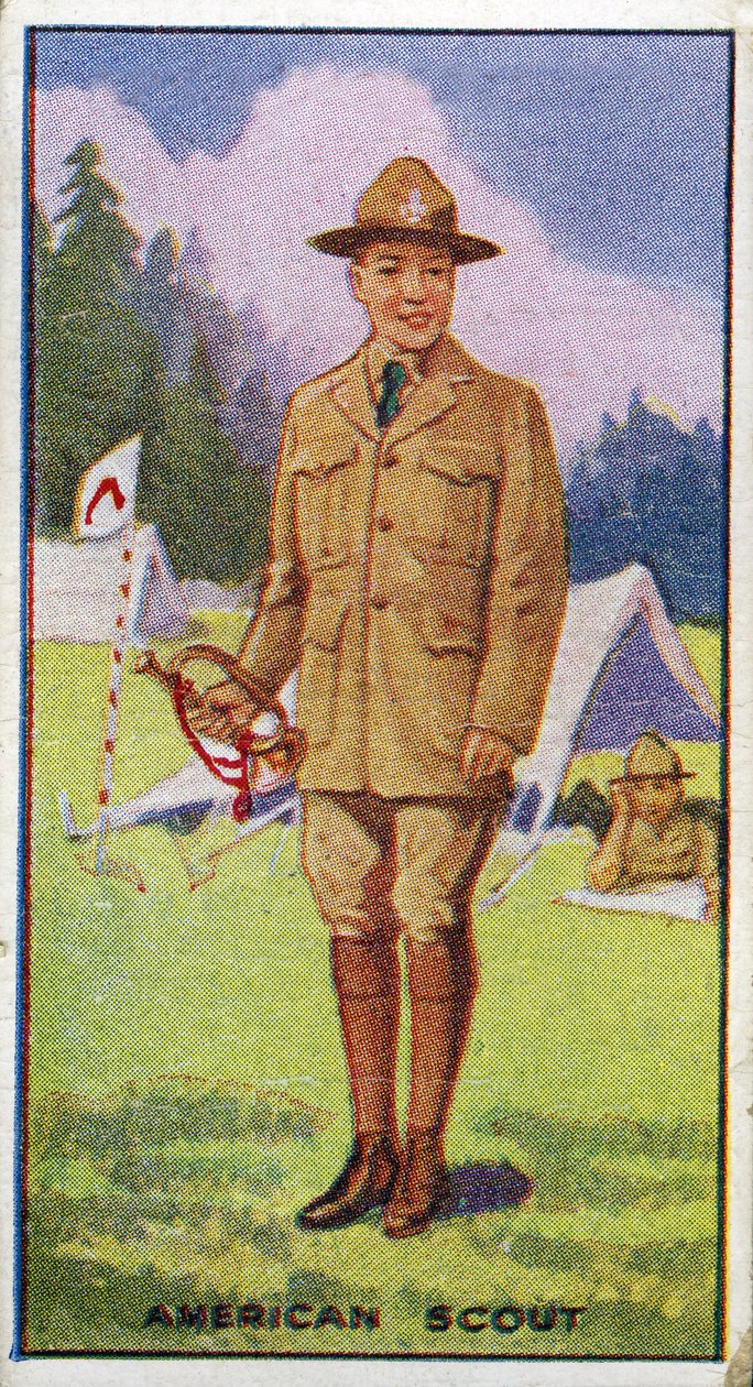 Amerikaanse Scout, 1923 door English School