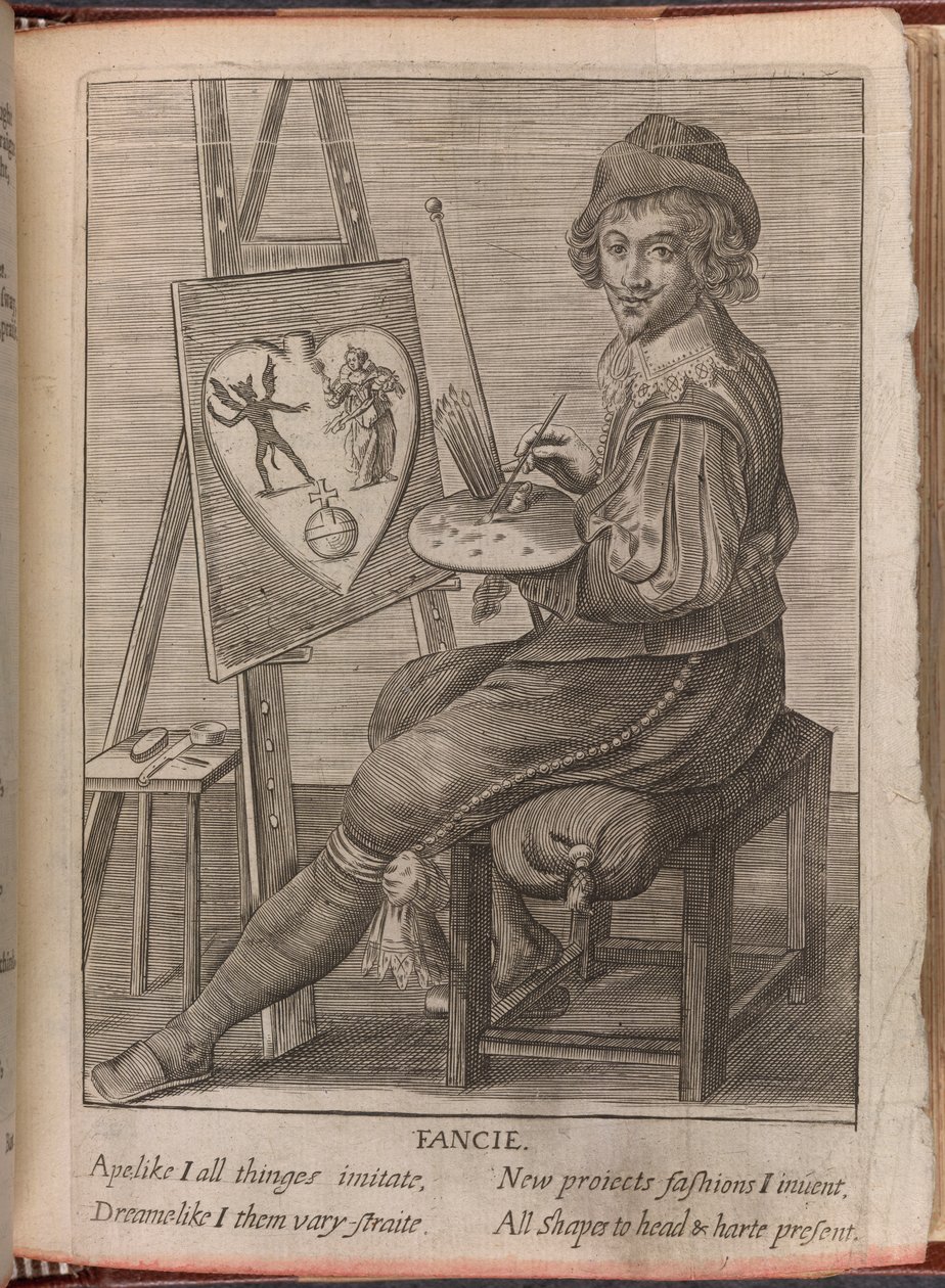 Een Kunstenaar, illustratie uit 