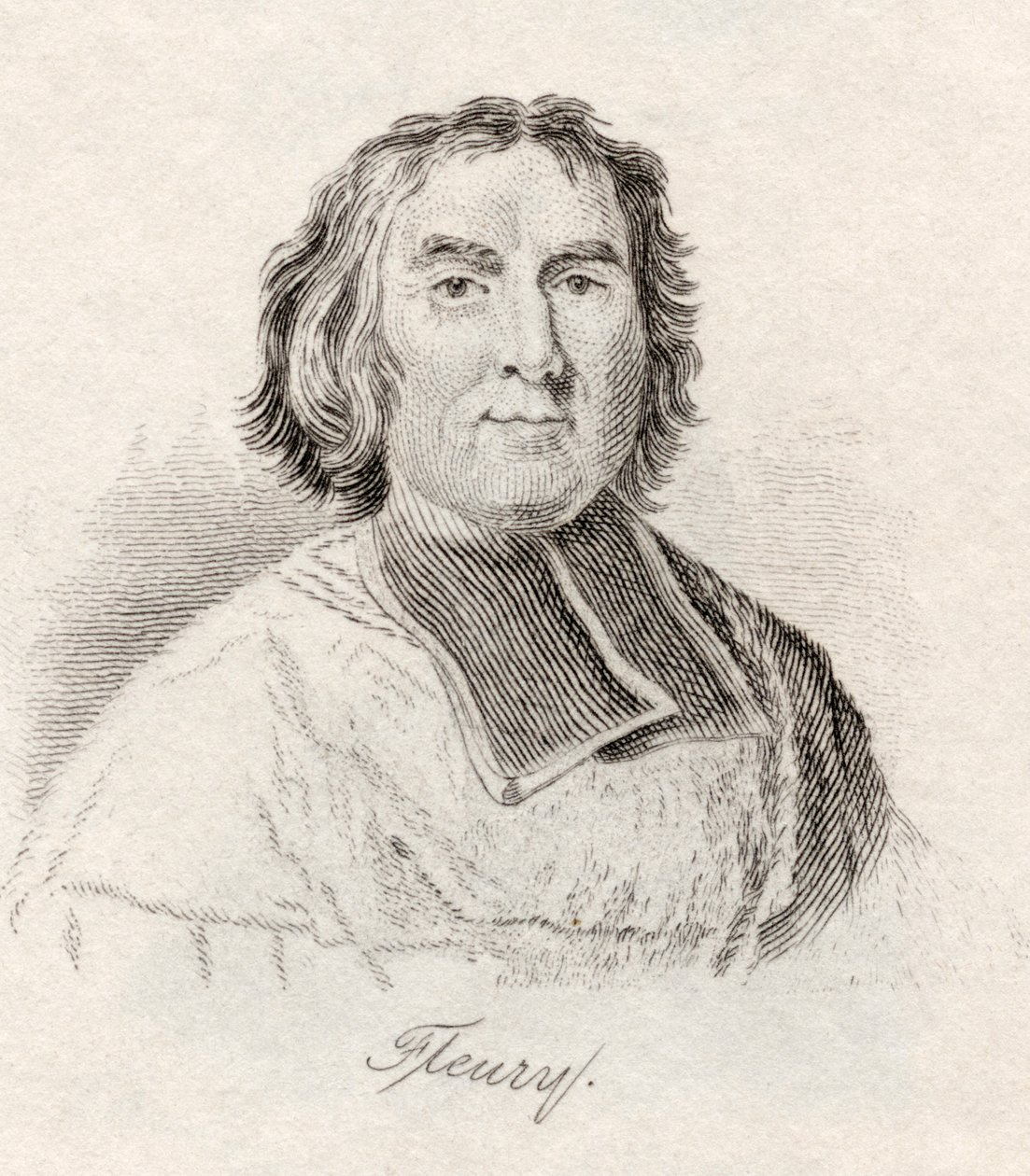 Andre-Hercule de Fleury, bisschop van Frejus, uit 