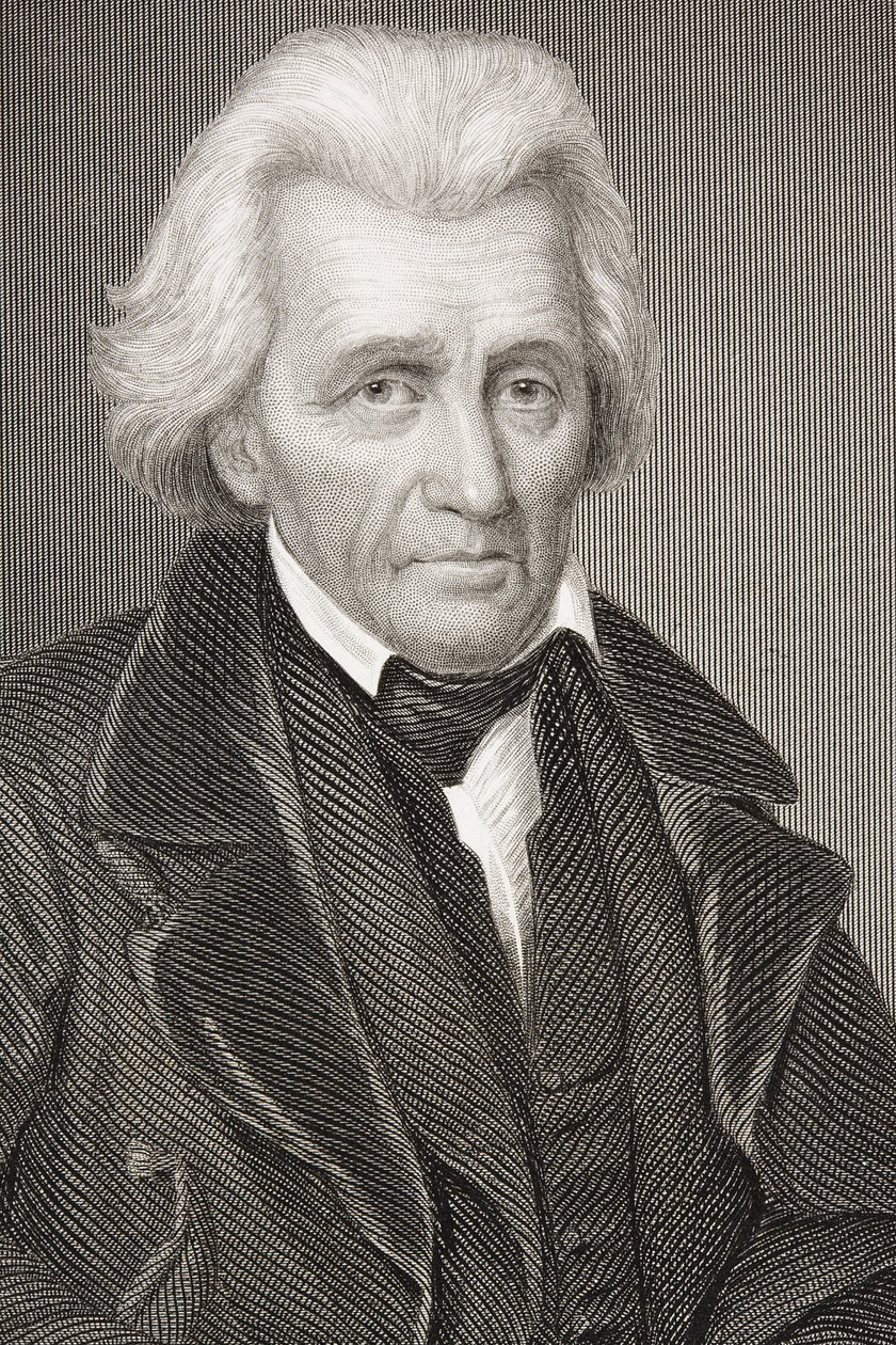 Andrew Jackson, uit 