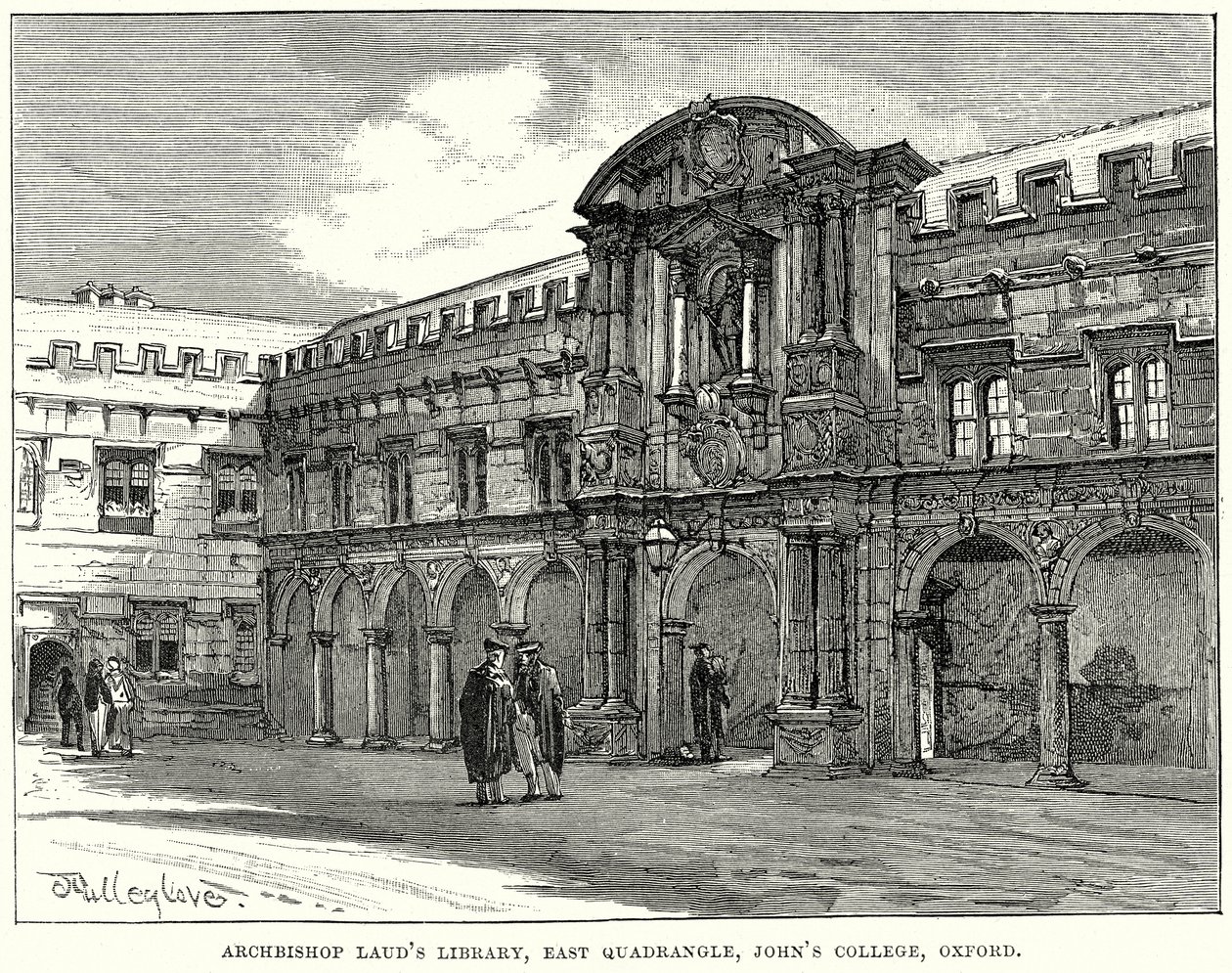 Bibliotheek van aartsbisschop Laud, East Quadrangle, John