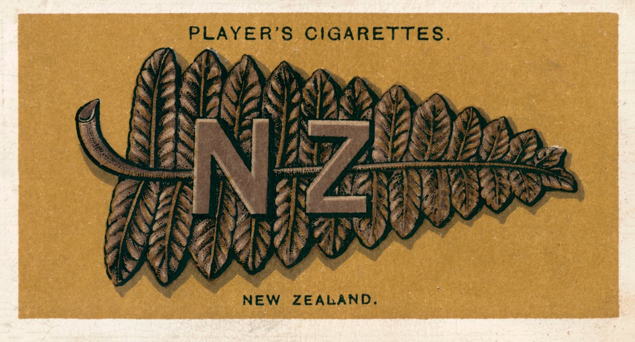 Leger insignes: Nieuw-Zeeland (kleurenlitho) door English School
