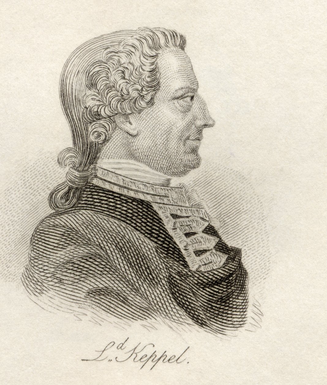 Augustus Keppel, uit 