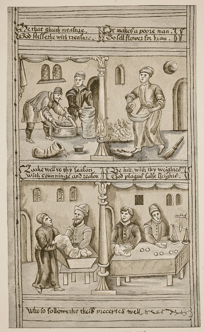 Bakkers van York, 1595-1596 door English School