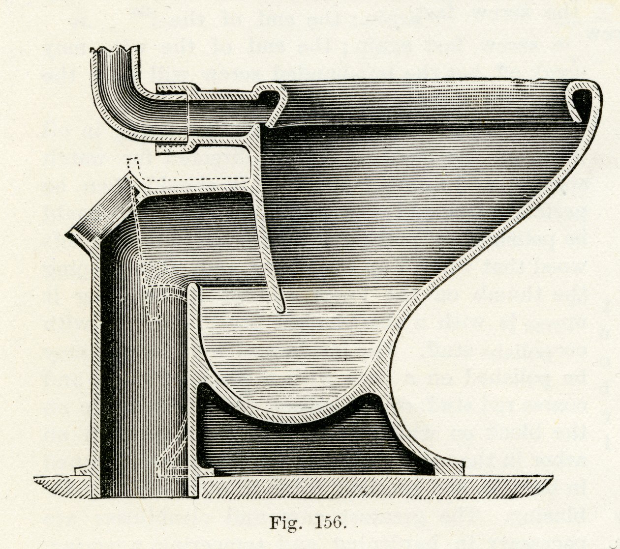 Baziers Patent Direct-Action Closet, 1870 door English School