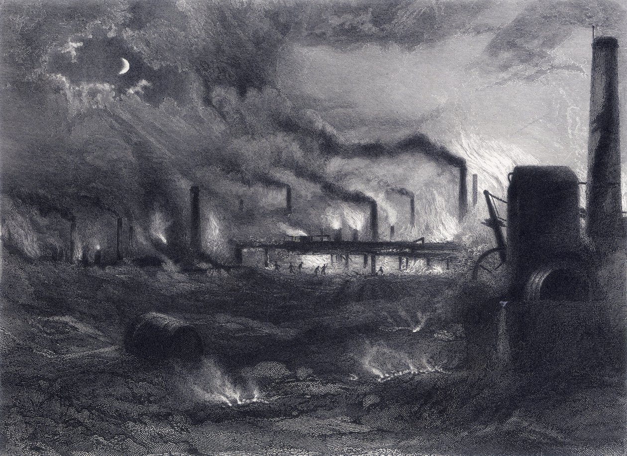 Black Country, bij Bilston, Staffordshire, uit 