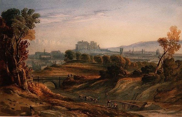 De Spoorweg Bouwen in Edinburgh door English School