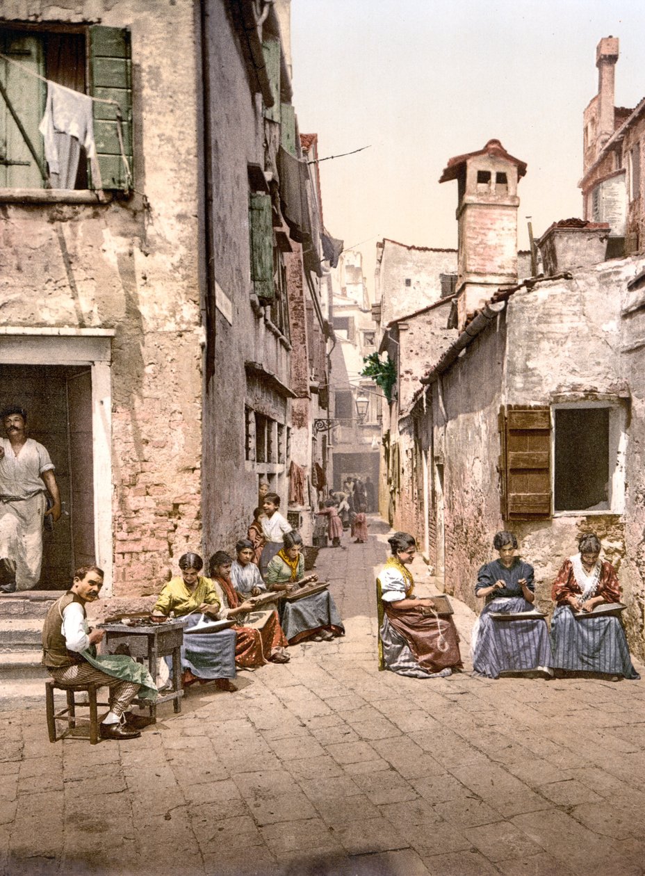 Calle dell Angelo a San Martino, Venetië door English School