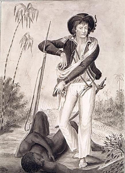 Kapitein John Gabriel Stedman (1744-97) door English School