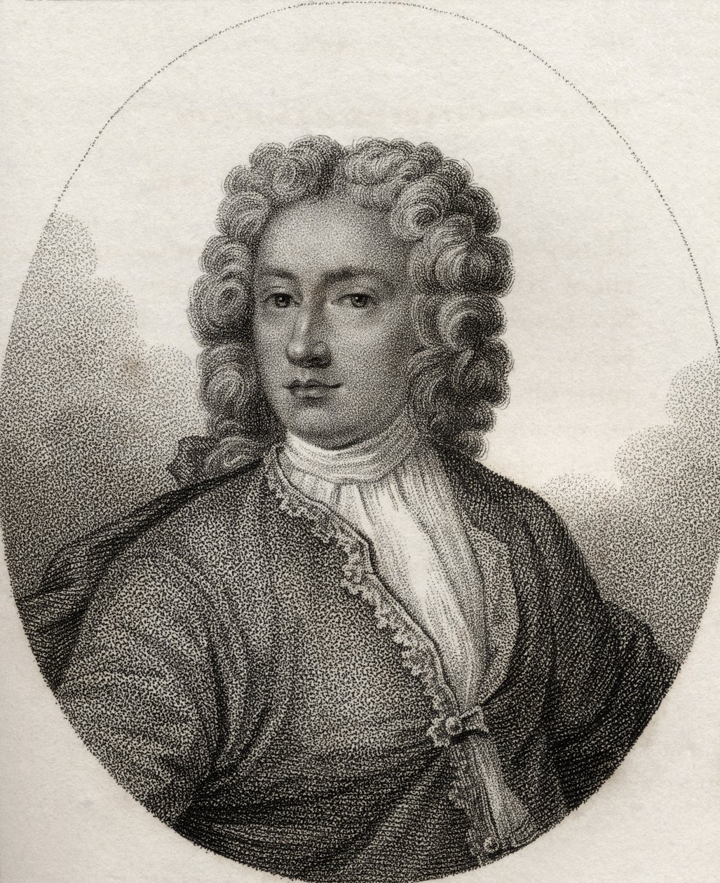 Charles Hamilton, gegraveerd door Geremia, illustratie uit 
