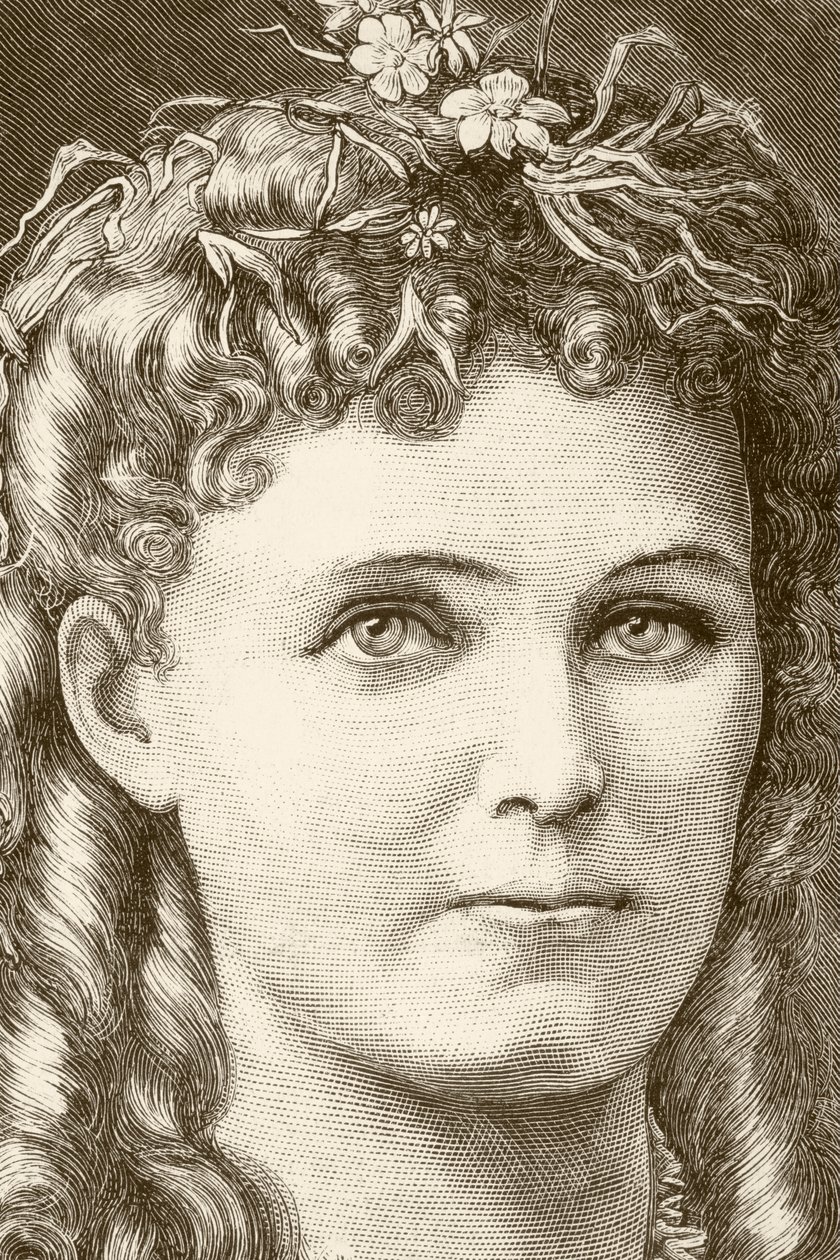 Christina Nilsson (litho) door English School