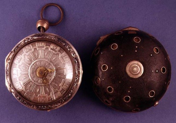 Koetsklok, met alarm en herhaling, door Cabrier uit Londen, ca. 1775 door English School