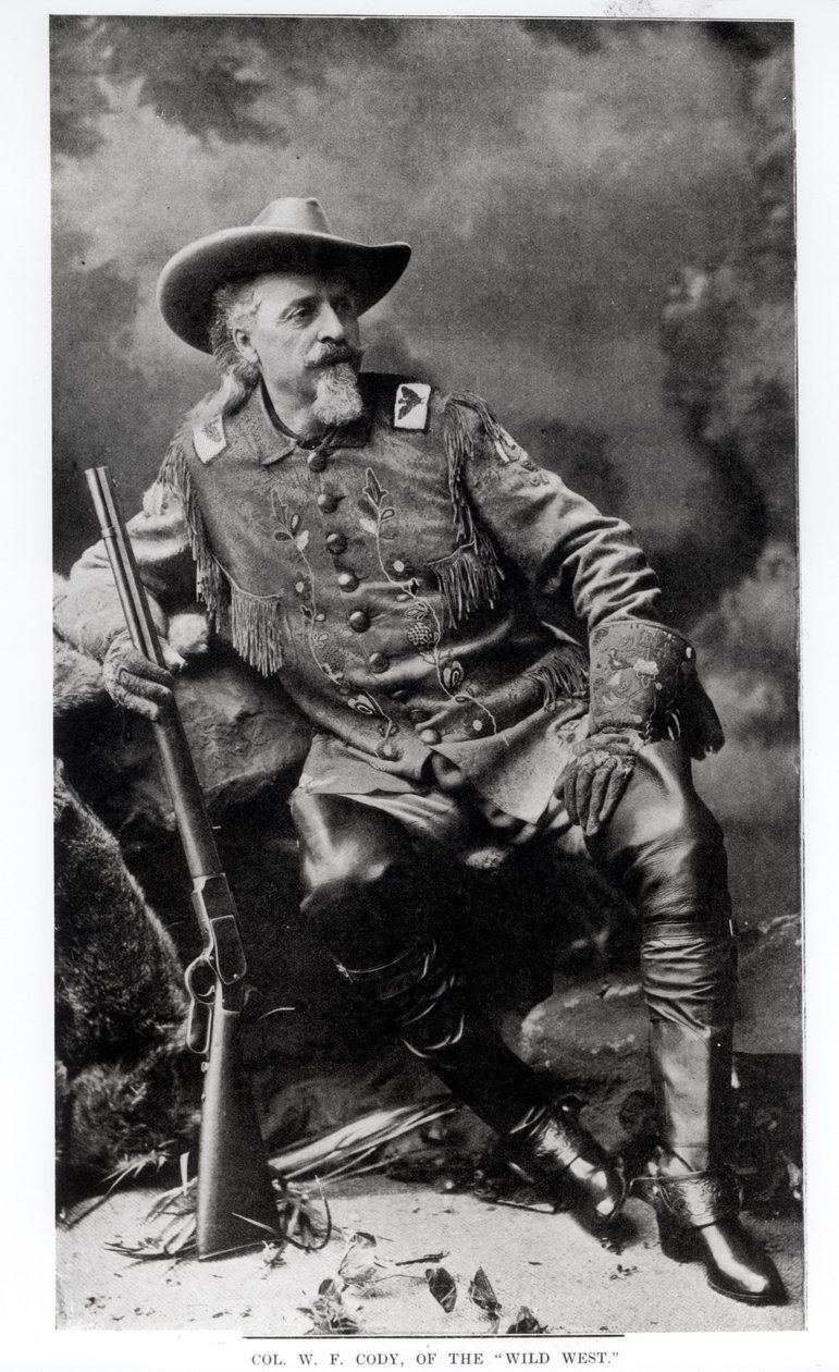 Kolonel William Frederick Cody, ook bekend als Buffalo Bill, 1903 door English School