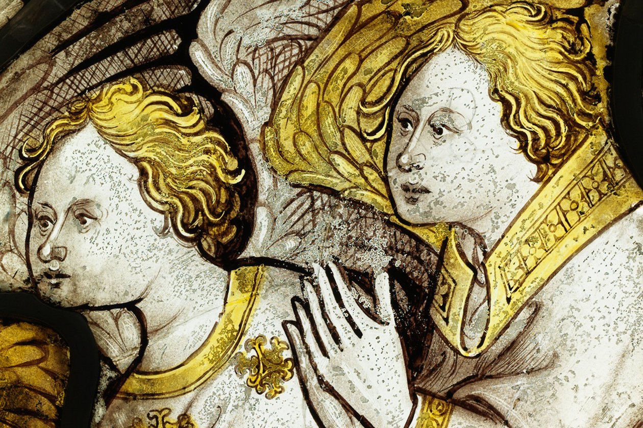 Geconserveerd gedeelte van het Grote Oostraam in York Minster: 