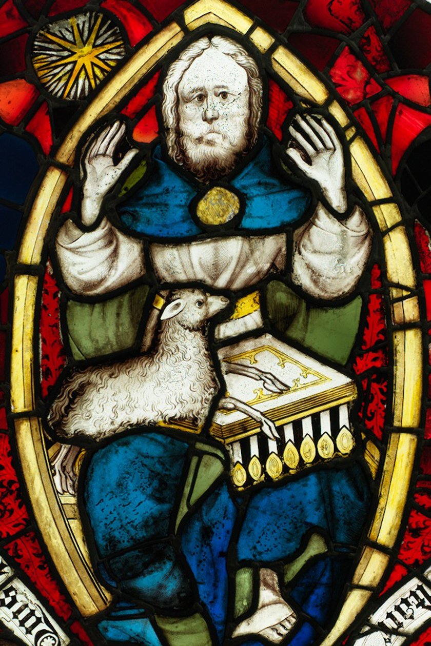 Geconserveerd gedeelte van het Grote Oostraam in York Minster: 