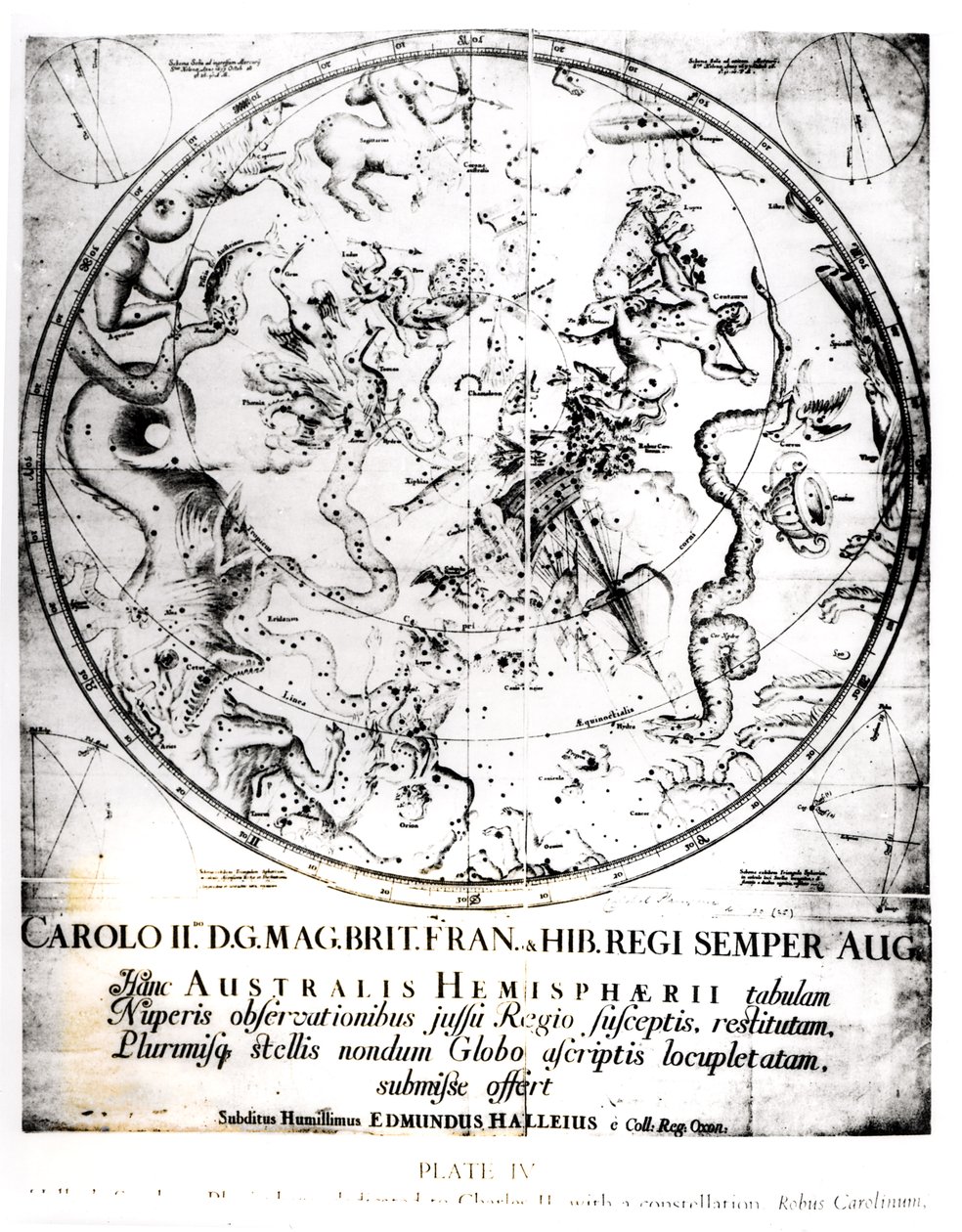 Constellaties van het zuidelijk halfrond, uit 