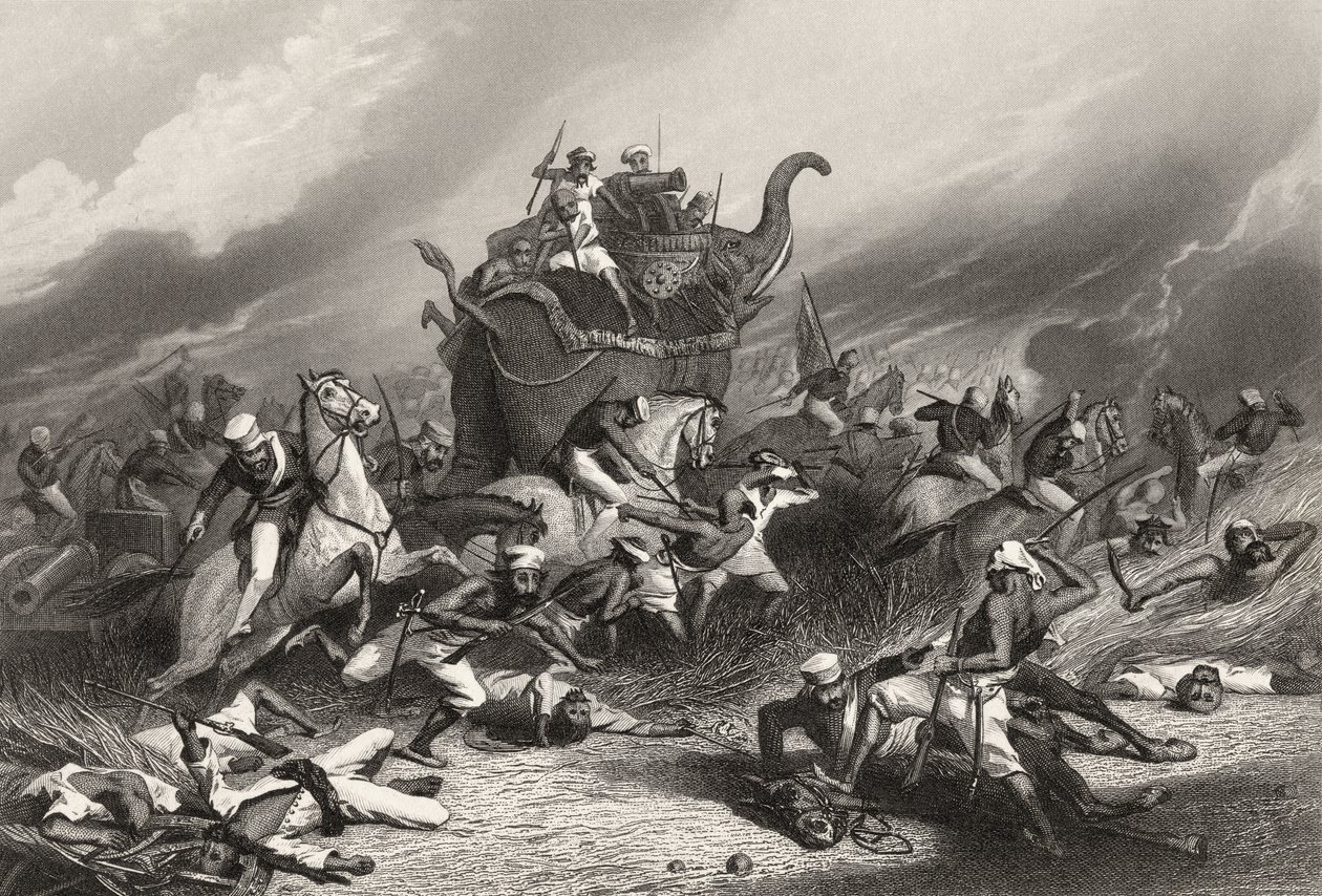 Nederlaag van het leger van de Peishwa