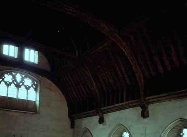 Detail van het plafond in de Baron