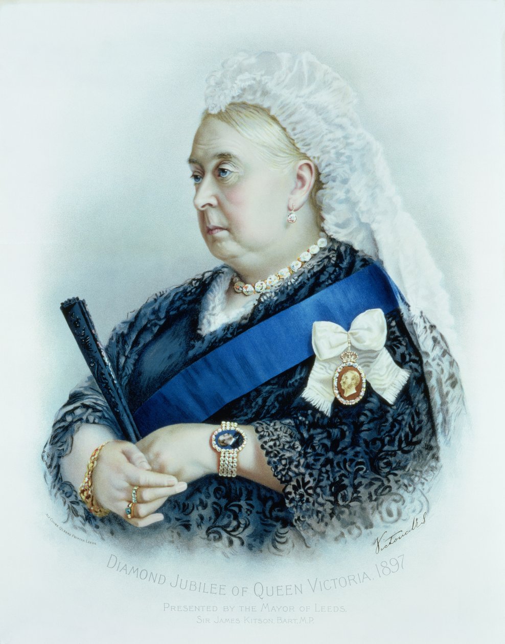 Diamanten Jubileum van Koningin Victoria (1819-1901) 1897 door English School