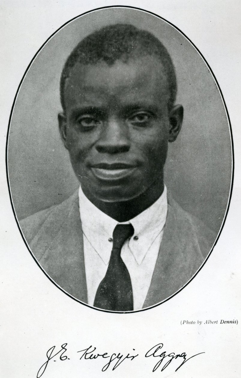 Dr. James Emmanuel Kwegyir Aggrey (1875-1927) door English School
