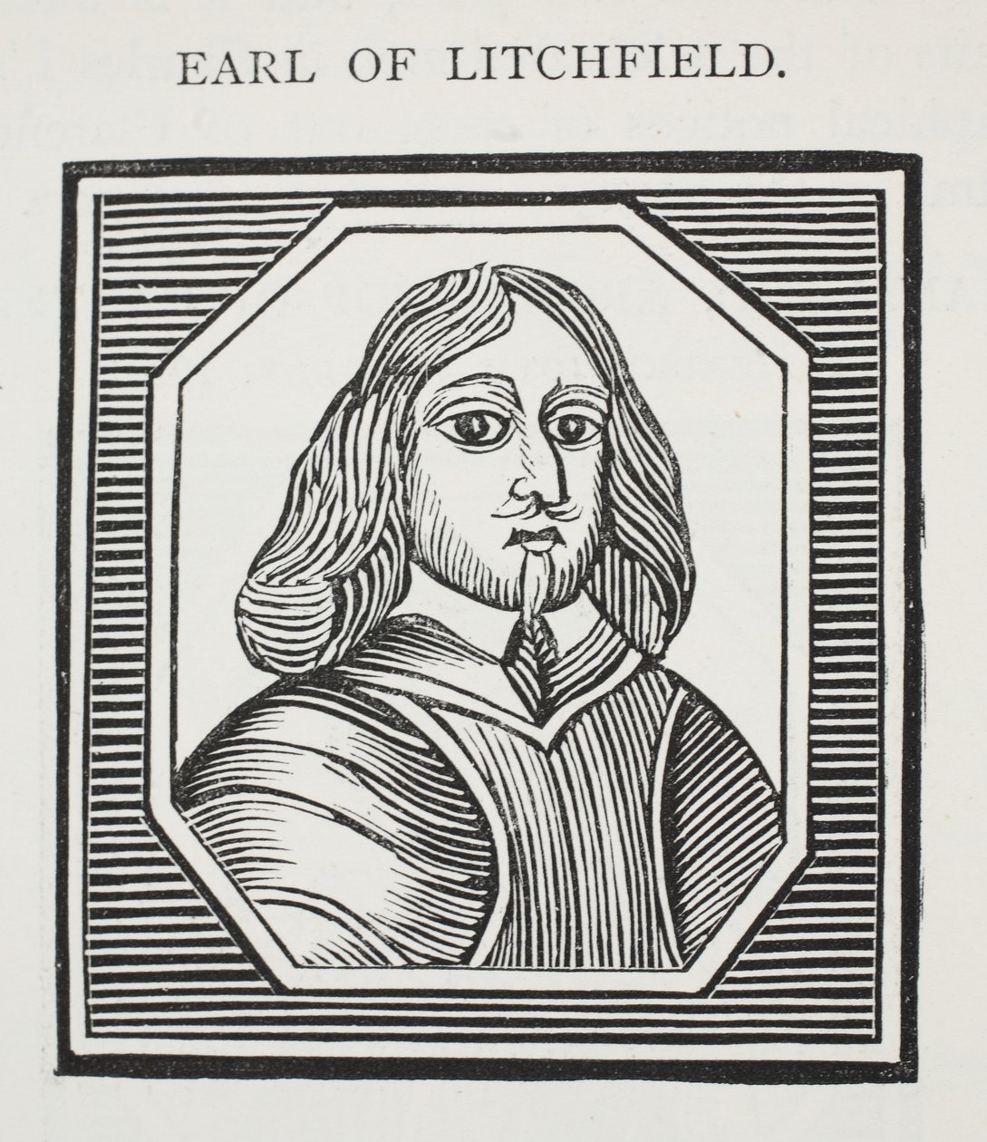 Graaf van Litchfield, illustratie uit Chap-books van de achttiende eeuw door John Ashton, uitgegeven 1882 door English School