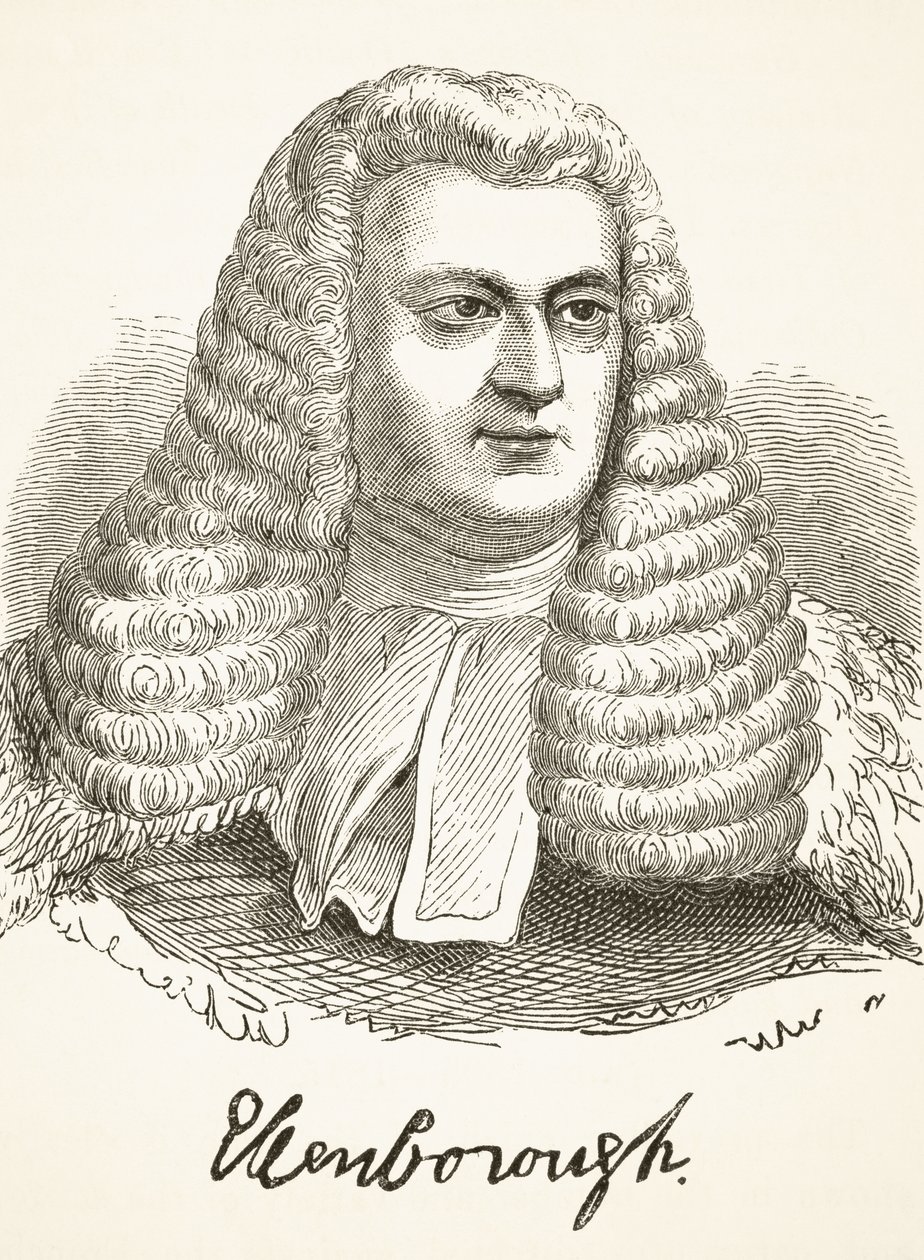Edward Law, 1e Baron Ellenborough, uit 