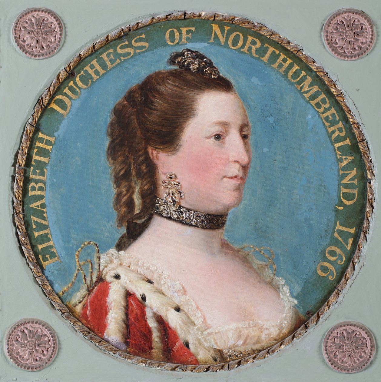 Elizabeth, eerste hertogin van Northumberland door English School