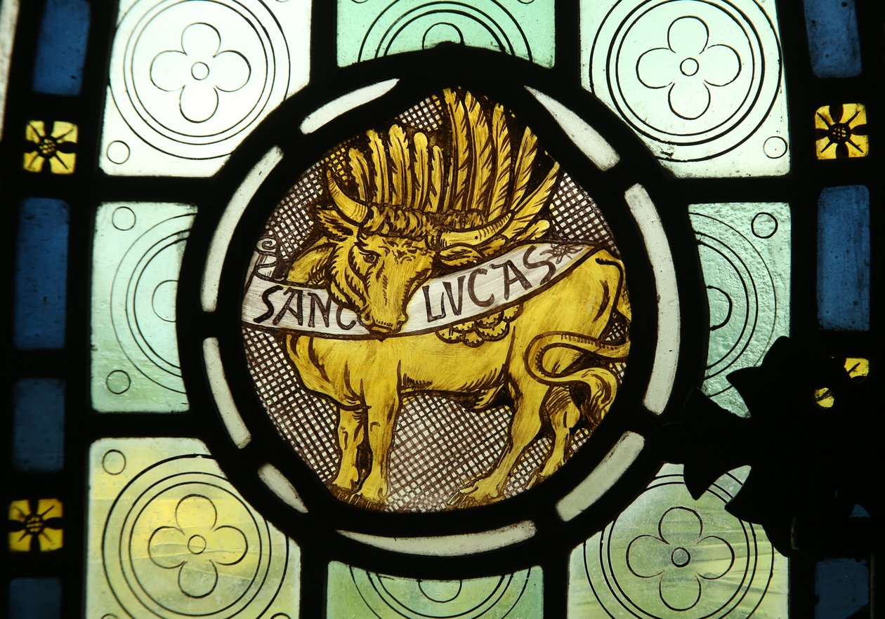 Evangelist embleem: Sint-Lucas door English School