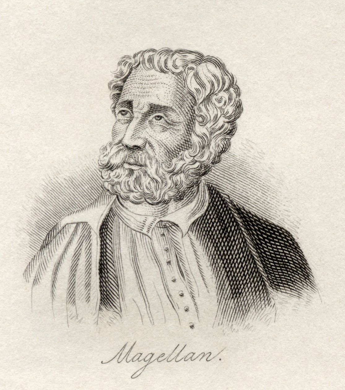Ferdinand Magellaan, uit 