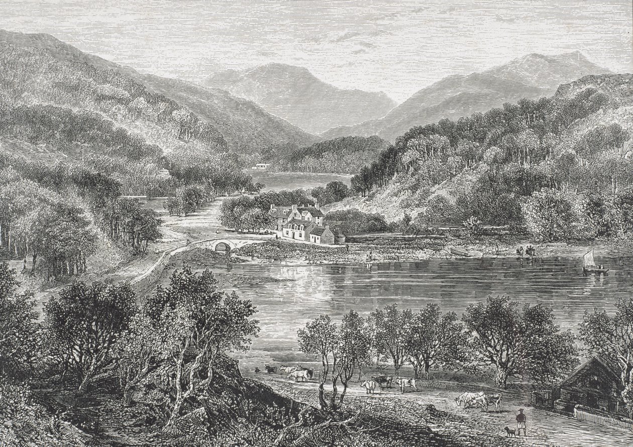 Flowerdale, Gairloch in c.1880, uit 