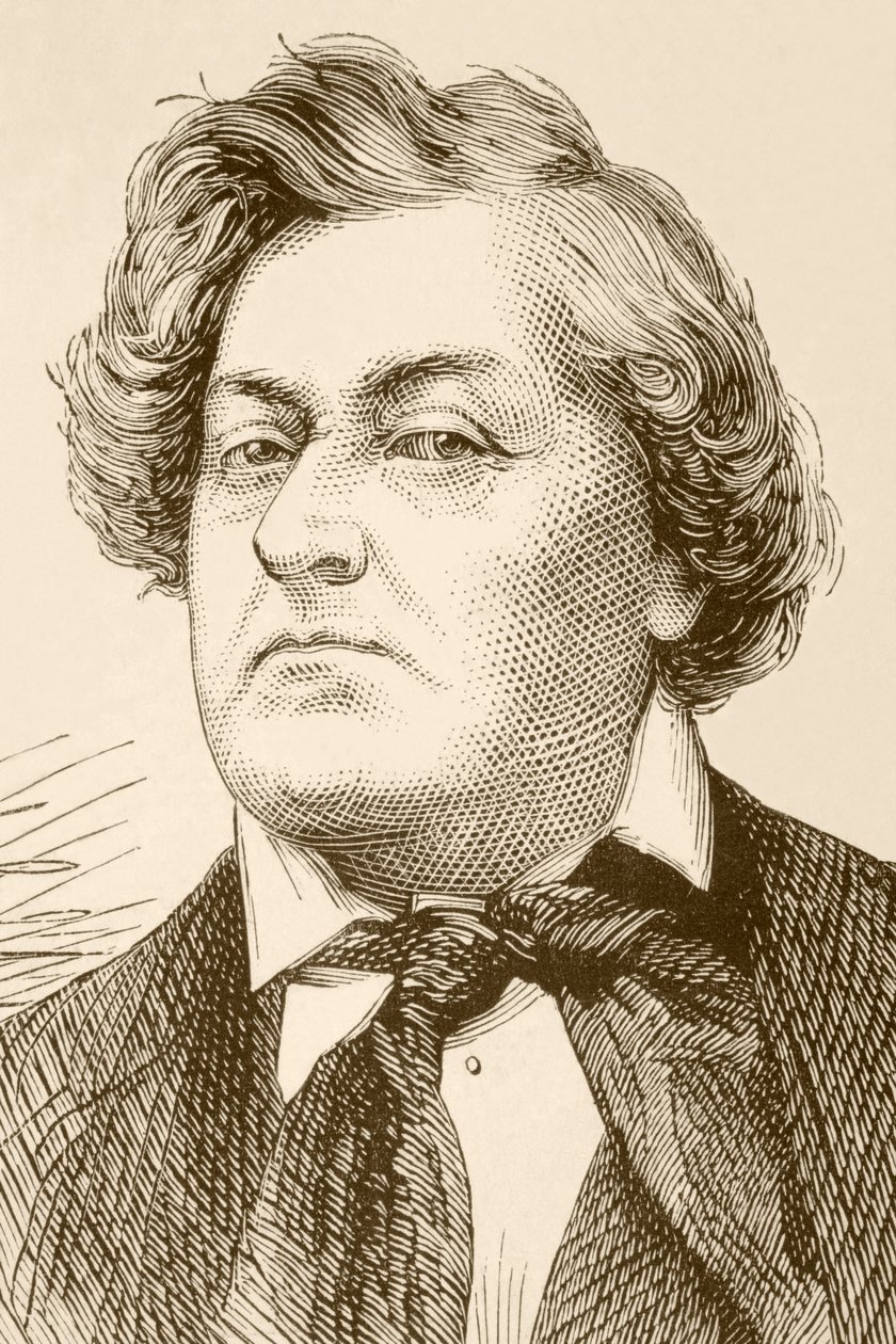 Frederick Lemaitre (litho) door English School