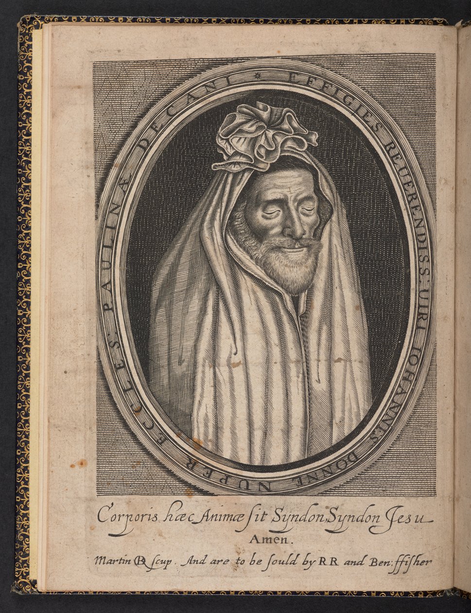Frontispice uit Deaths Duell van John Donne door English School