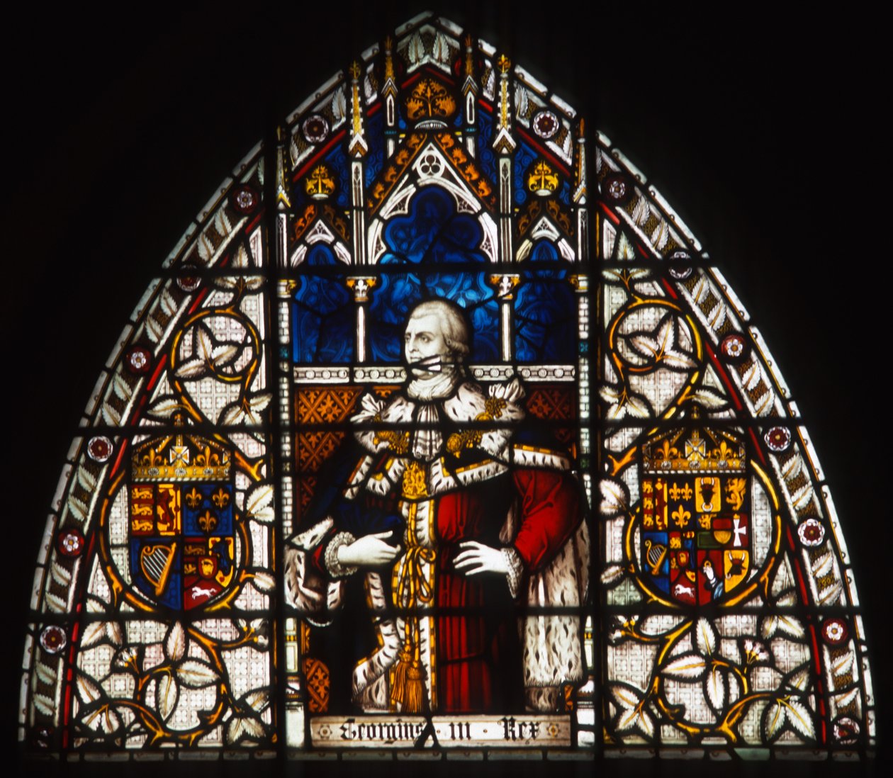 George III, ca. 1873 door English School